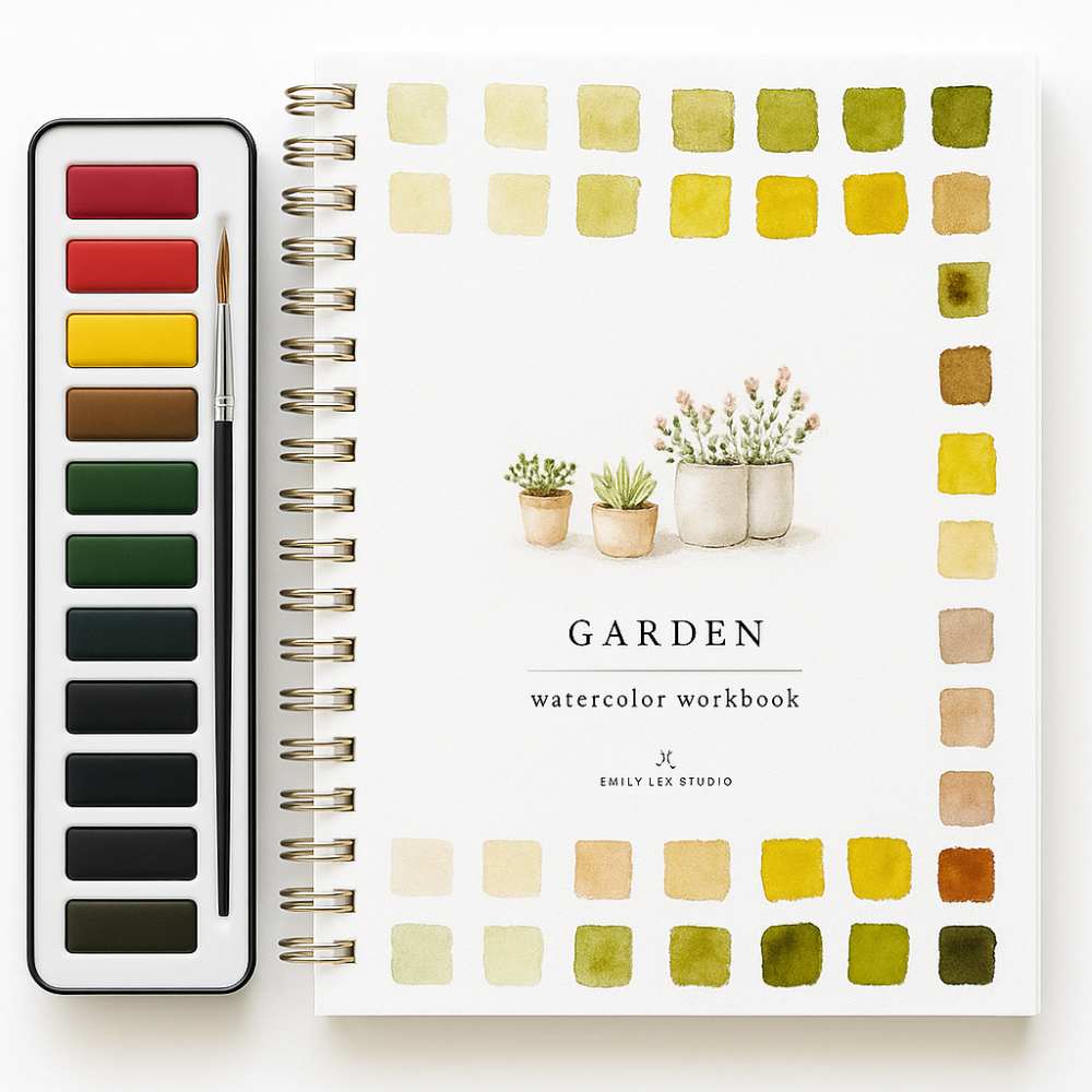 Easy Watercolor Fun Workbook