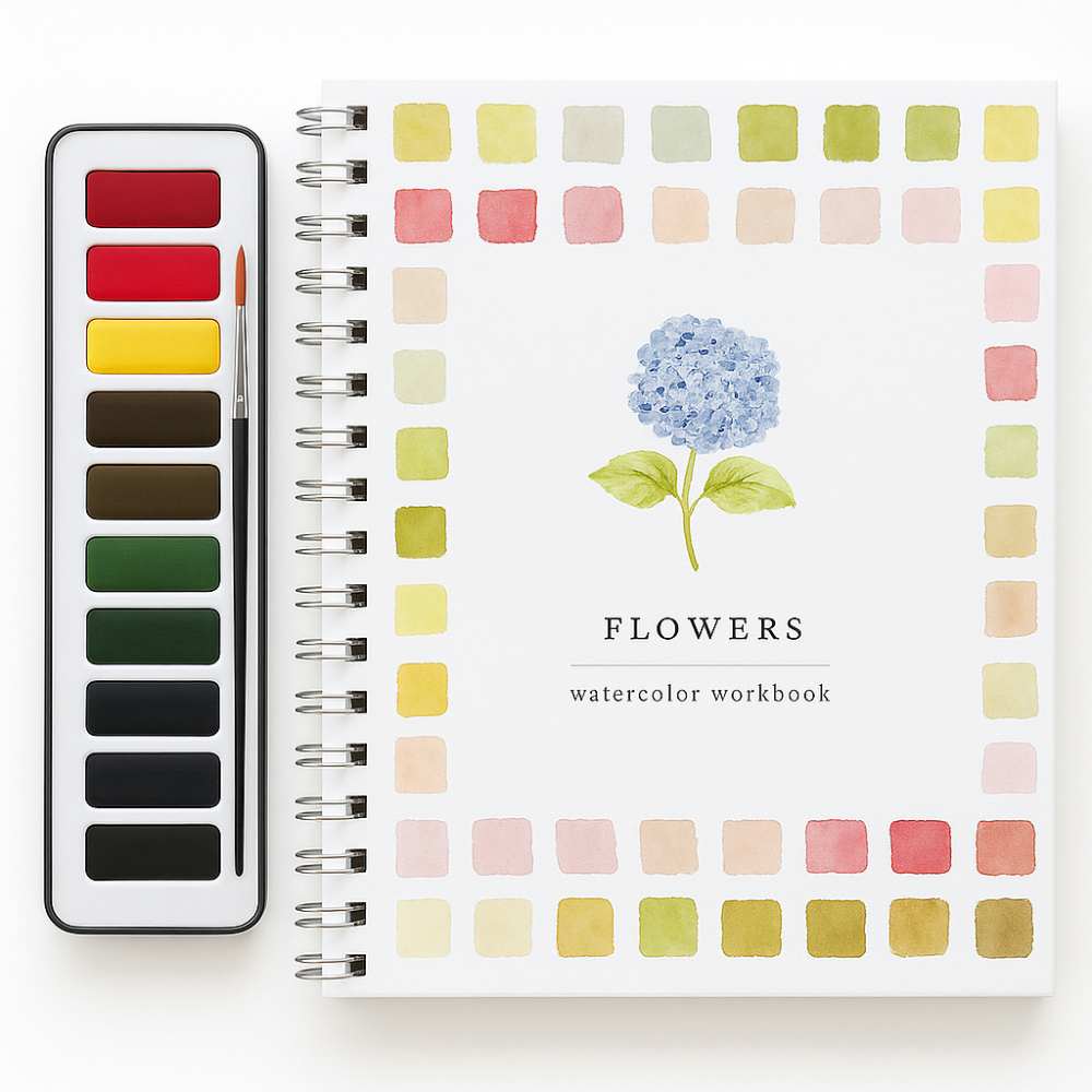 Easy Watercolor Fun Workbook
