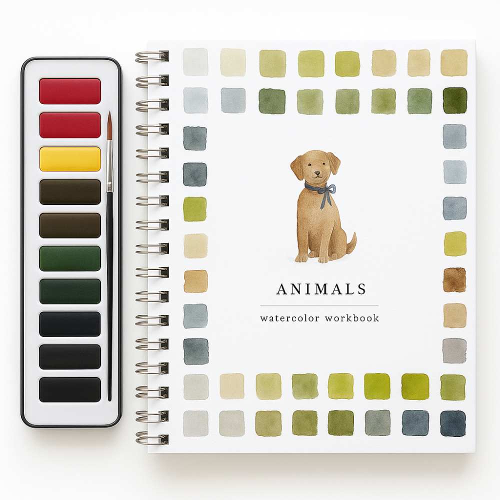 Easy Watercolor Fun Workbook