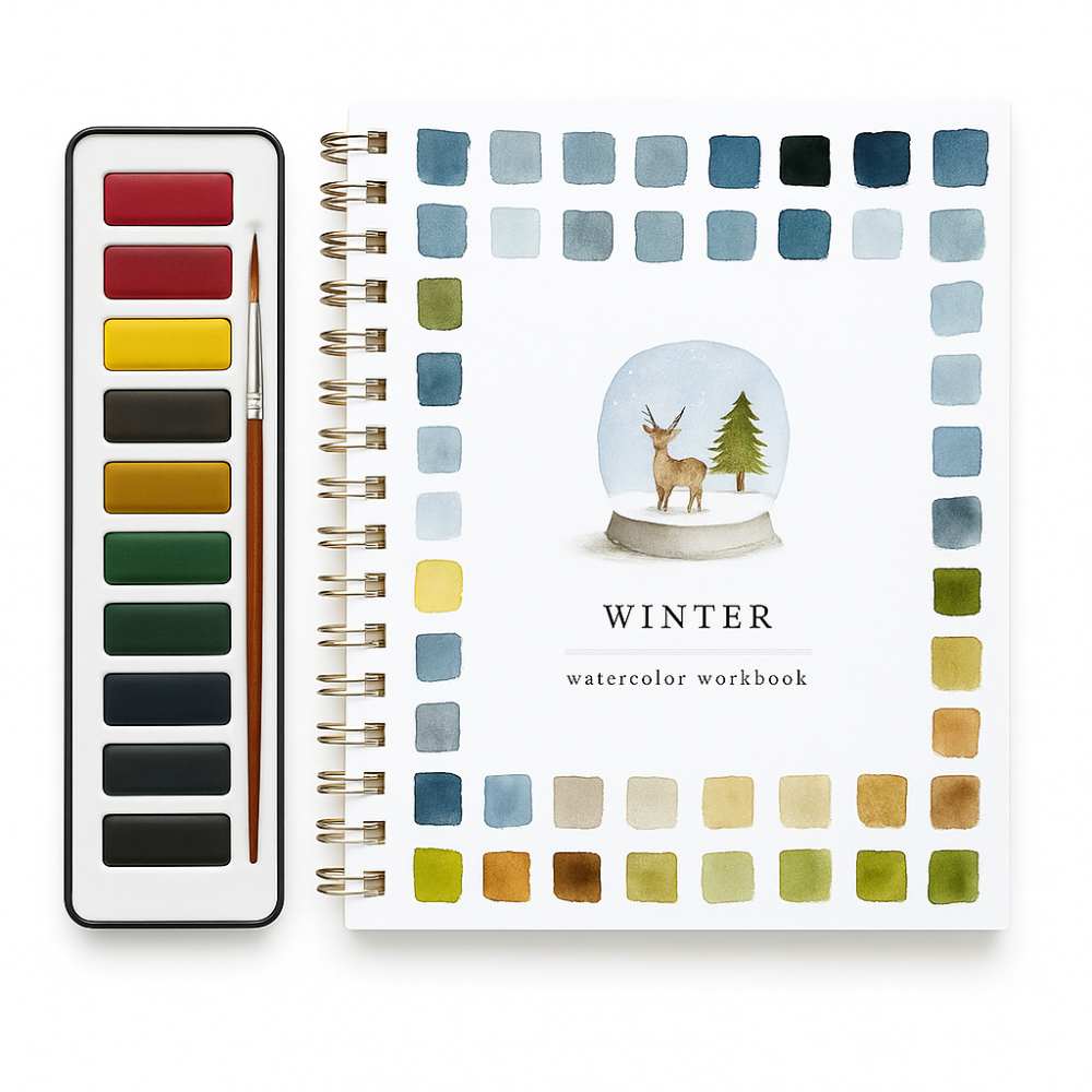 Easy Watercolor Fun Workbook