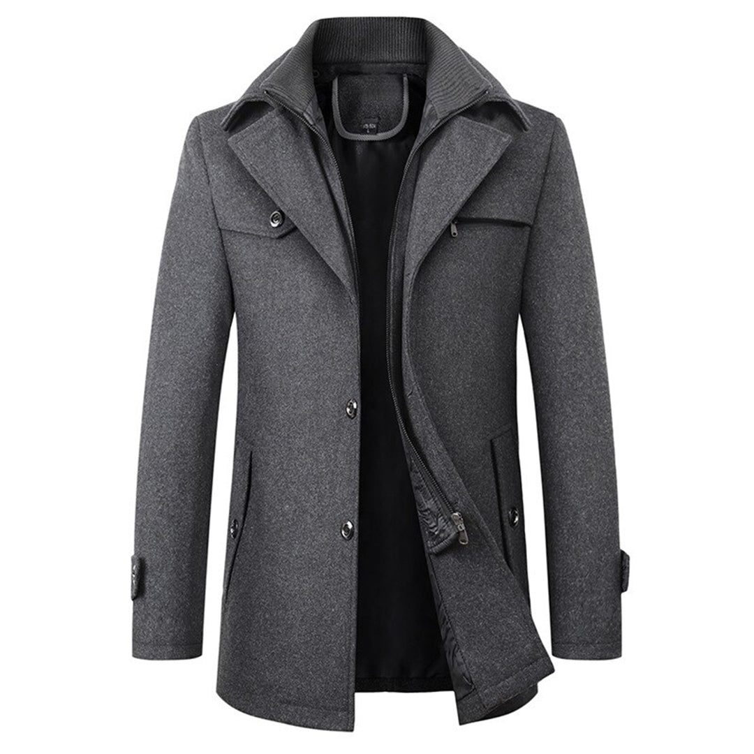 Brutus Wool Blend Overcoat