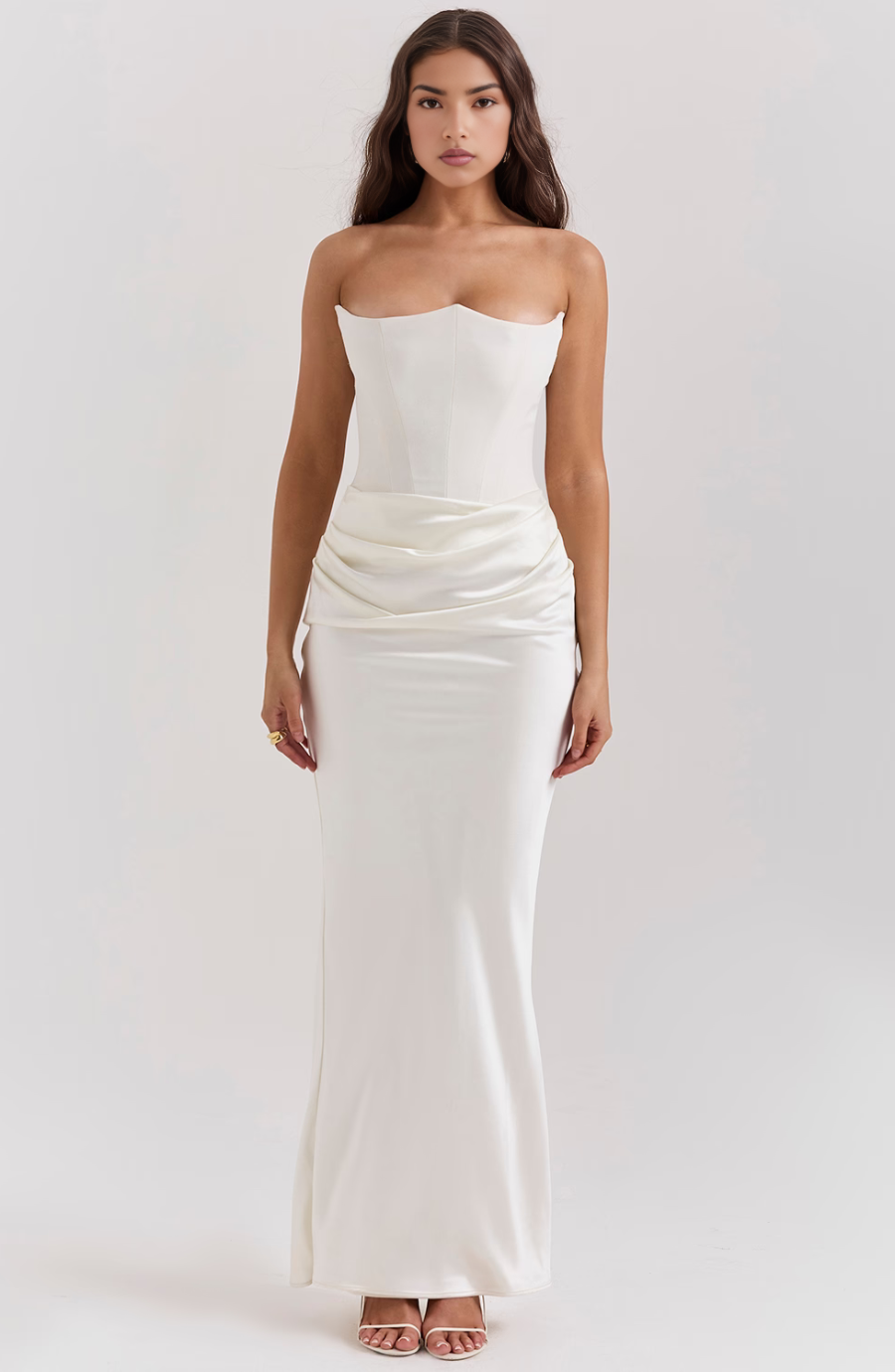 Marie | Strapless Maxi Dress