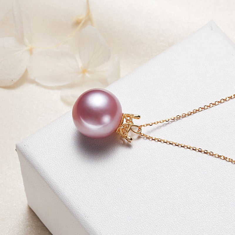 Royal Pearl Crown Necklace
