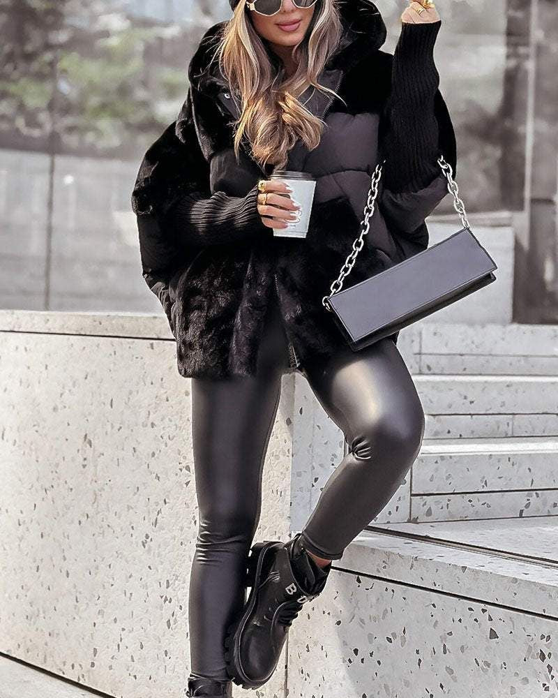 Evie Cosy Hooded Coat