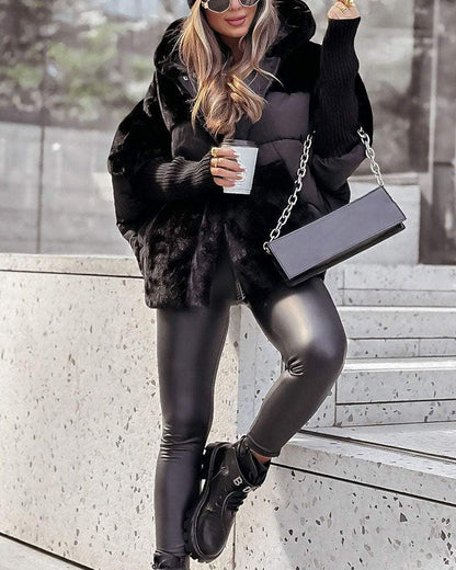 Evie Cosy Hooded Coat