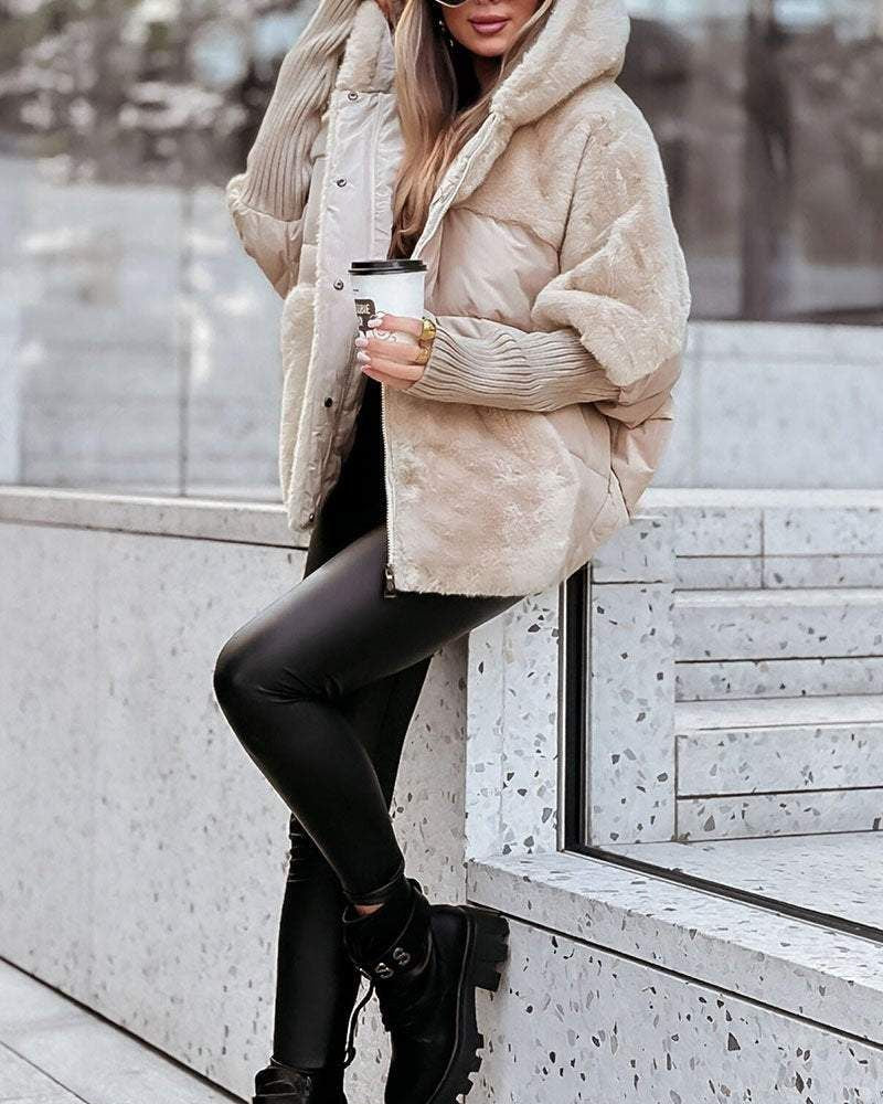 Evie Cosy Hooded Coat