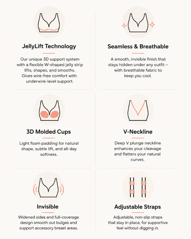 Korrazo CurveLift Wireless Bra