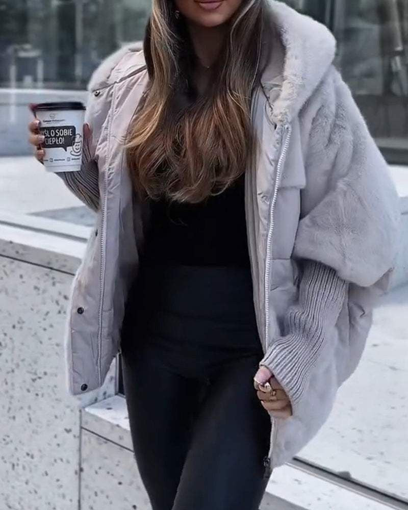 Evie Cosy Hooded Coat