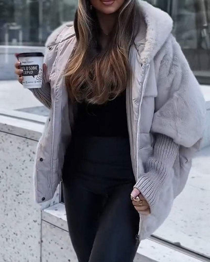 Evie Cosy Hooded Coat