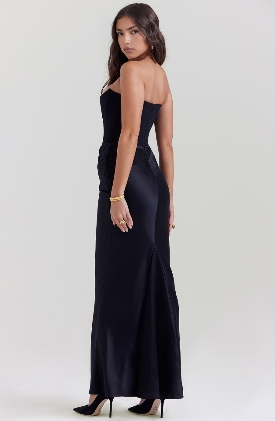Marie | Strapless Maxi Dress