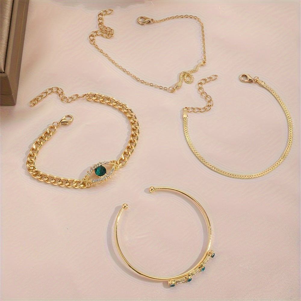 Eye Luxe 4-in-1 Bracelet Set