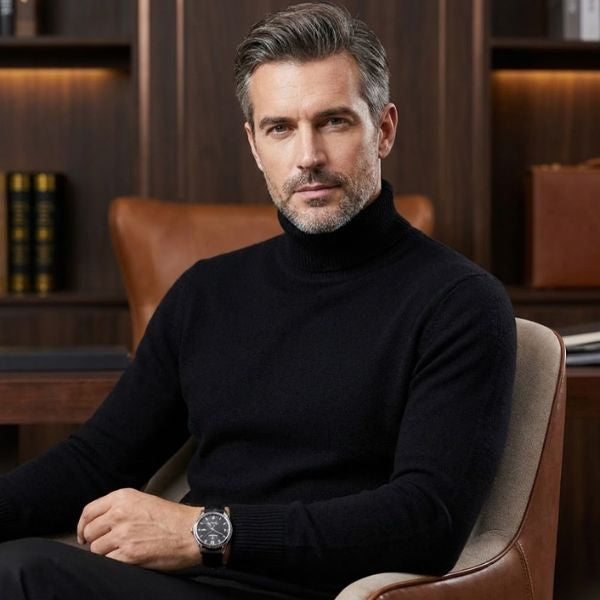 Ferran Cashmere Turtleneck