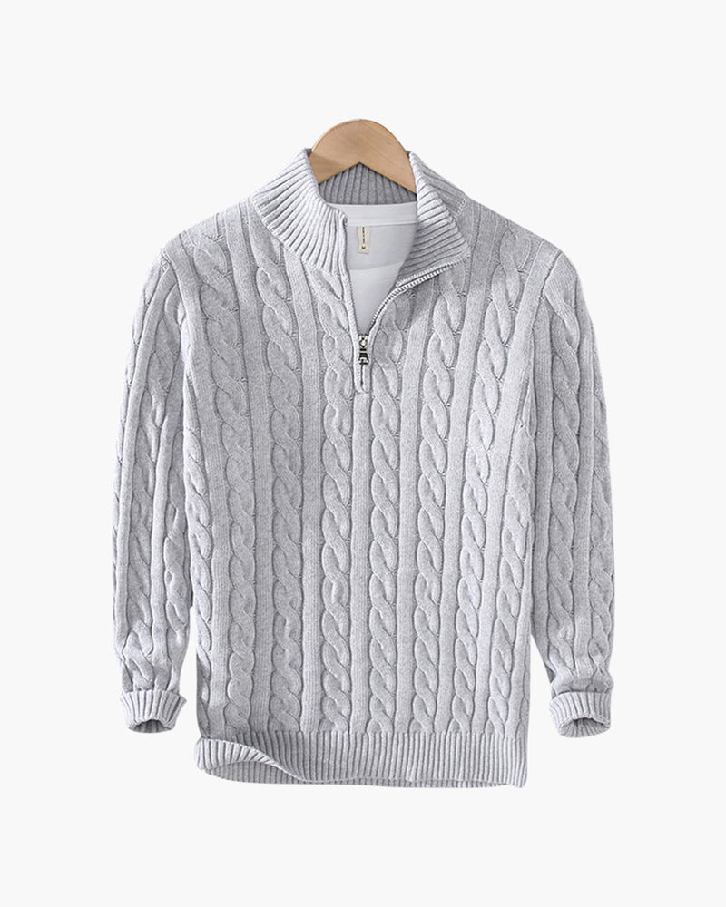 Montreux Cable Half-Zip Sweater