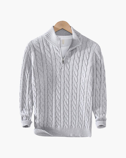 Montreux Cable Half-Zip Sweater