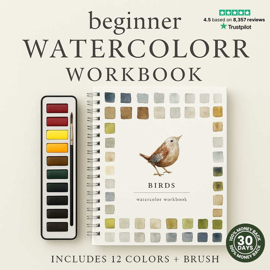 Easy Watercolor Fun Workbook