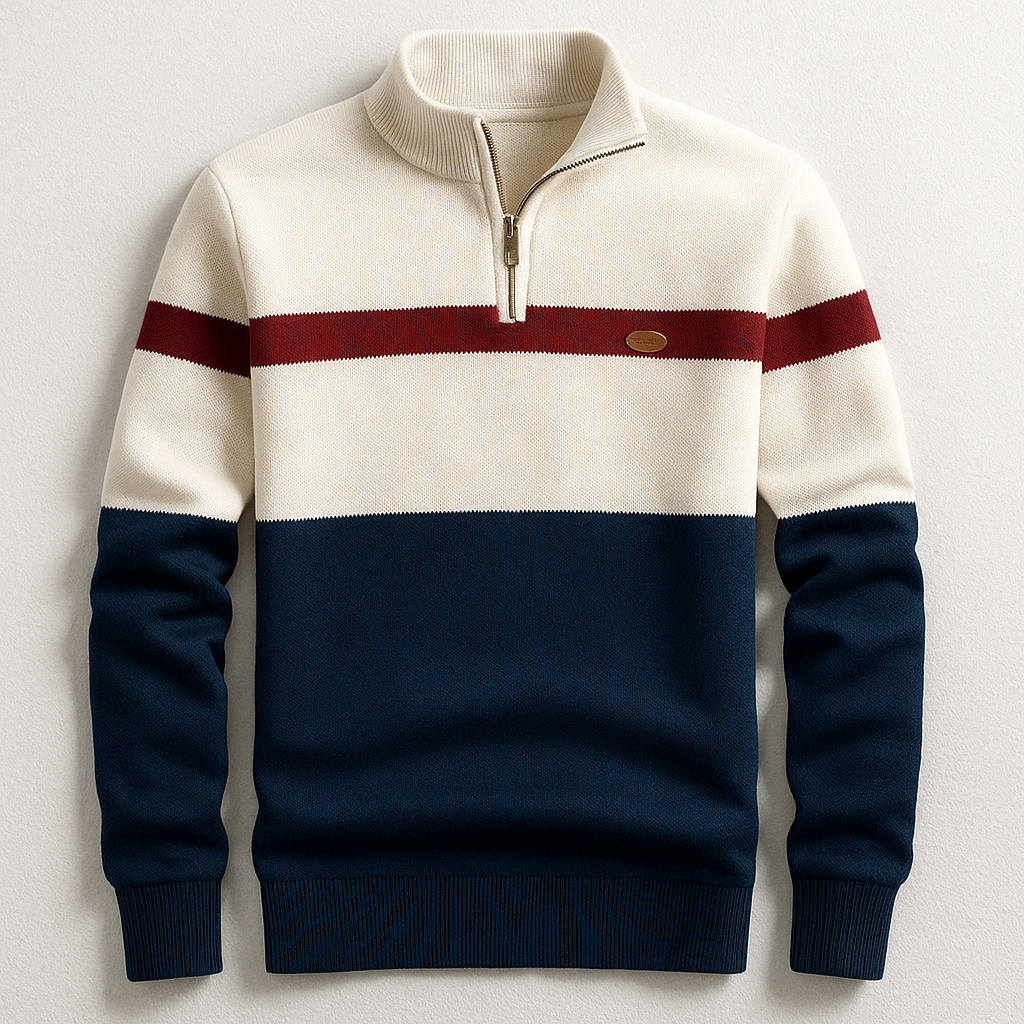 Nordic Heritage Zip Sweater