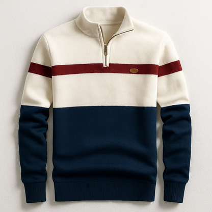 Nordic Heritage Zip Sweater