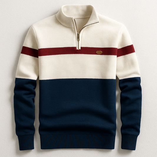 Nordic Heritage Zip Sweater