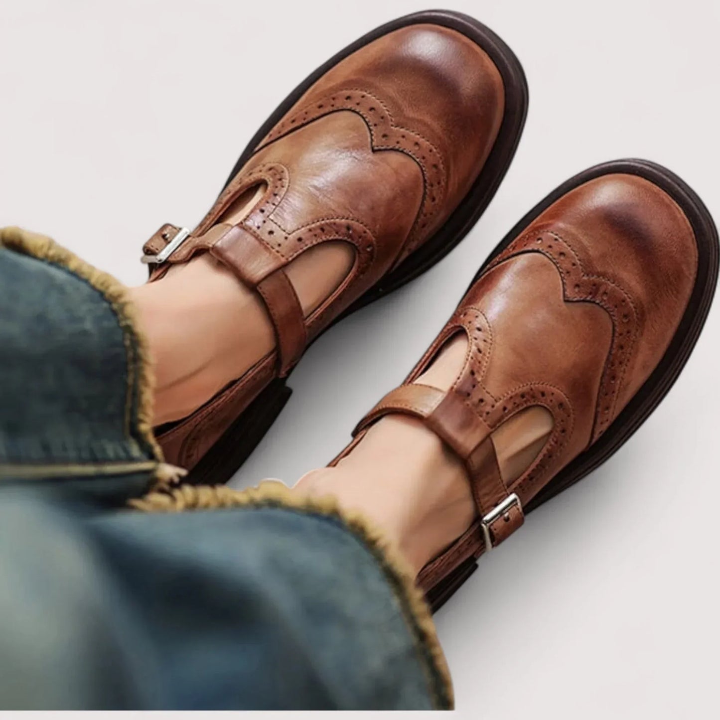 Claudia Orthopedic Mary Jane Shoes
