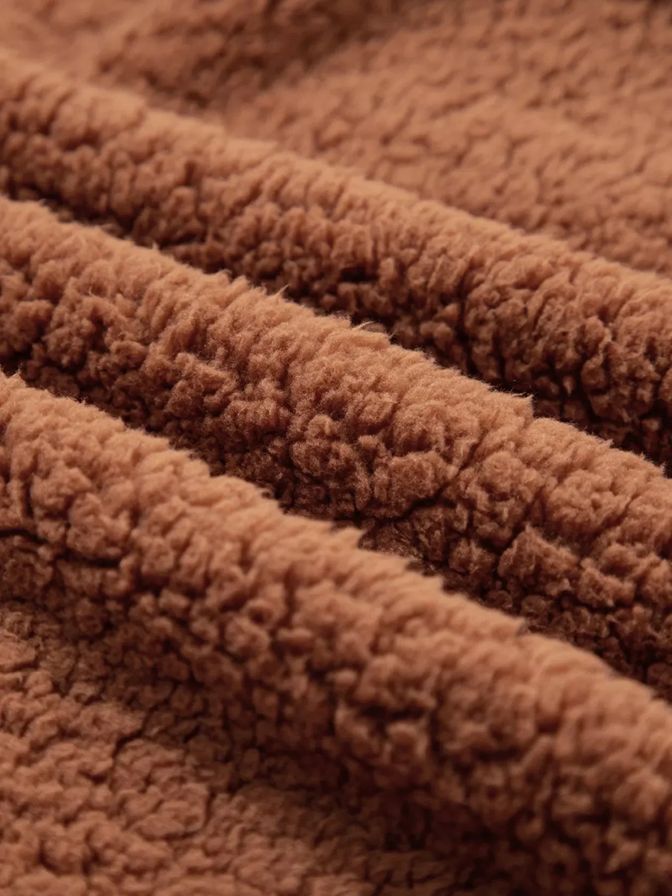 Marjorie Fit Zip Up Teddy Jacket