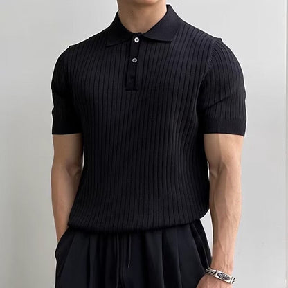 Korrazo Knitted Polo Shirt