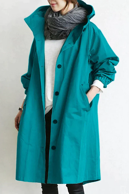 Anna - Hooded Trench Coat