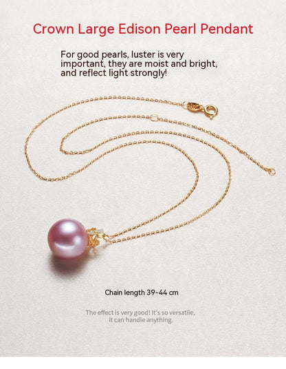 Royal Pearl Crown Necklace