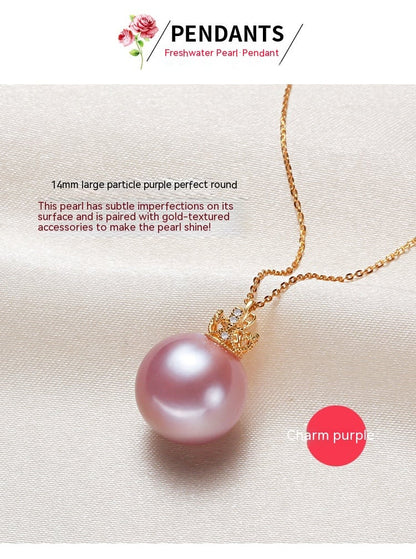 Royal Pearl Crown Necklace