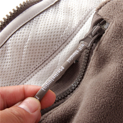 Man Double-Sided Polar Fleece Jacket