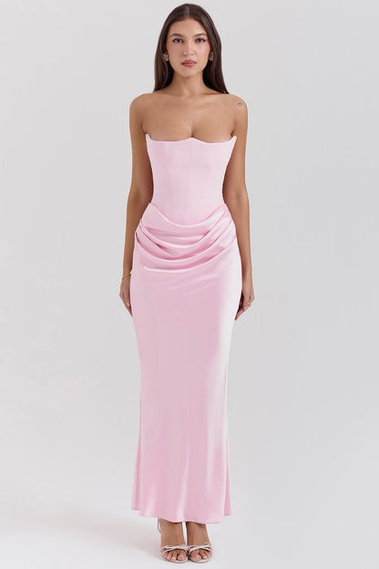 Marie | Strapless Maxi Dress