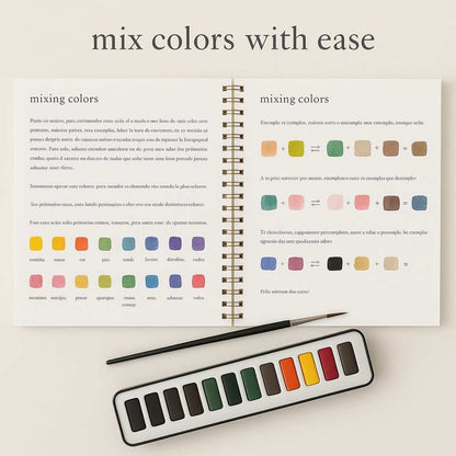 Easy Watercolor Fun Workbook