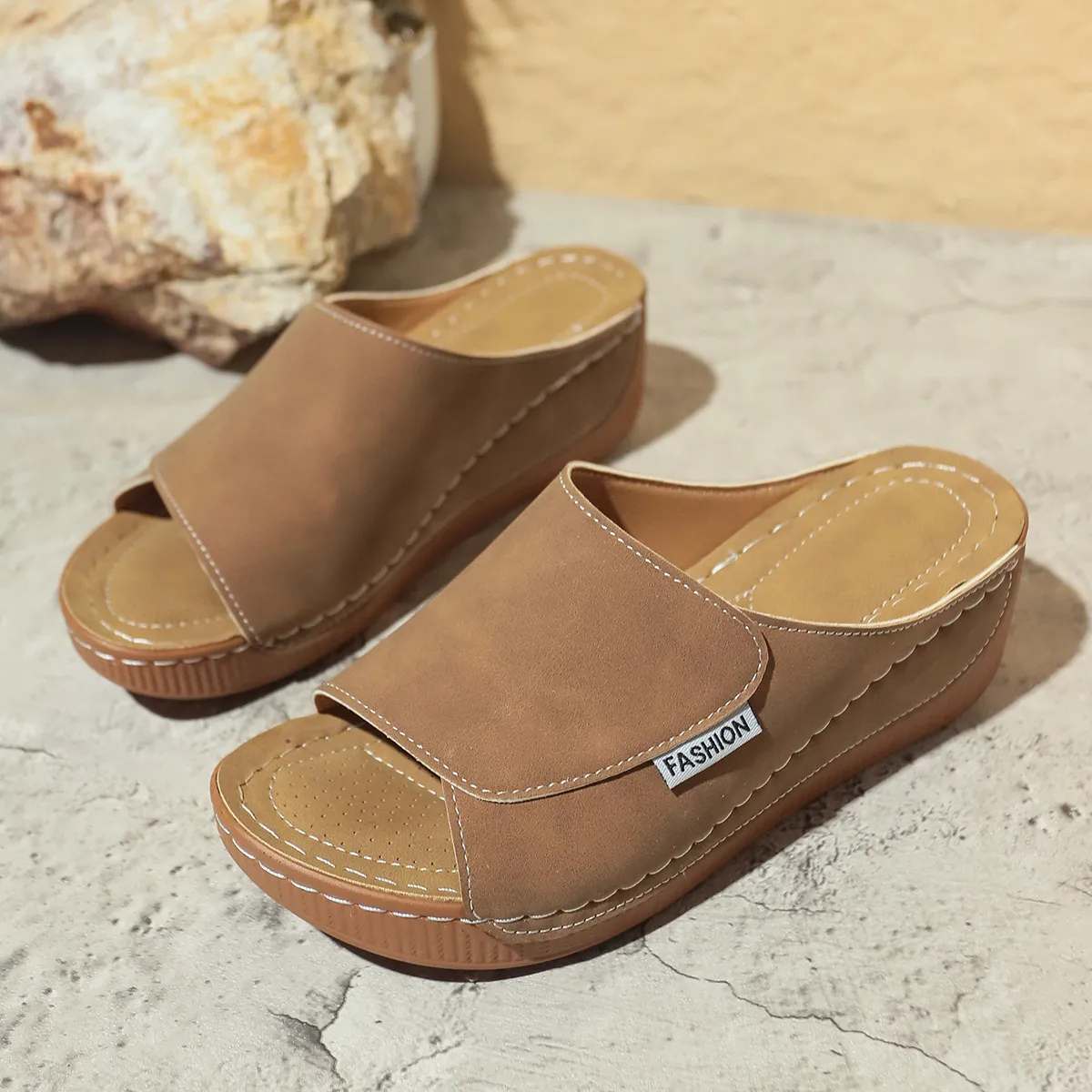 WaveWalk™ Roman Beach Slippers