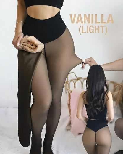 Translucent Fleece Lined Tights