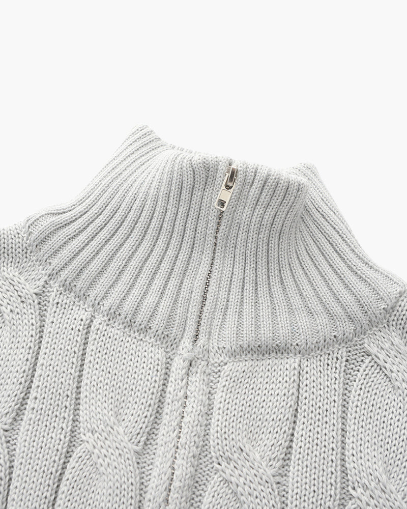 Montreux Cable Half-Zip Sweater