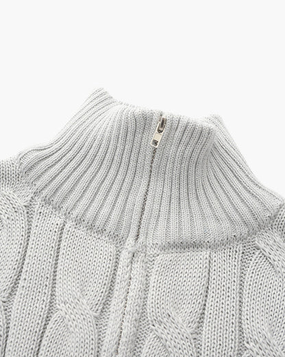 Montreux Cable Half-Zip Sweater