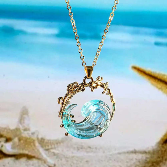Golden Tide – Ocean Spirit Necklace