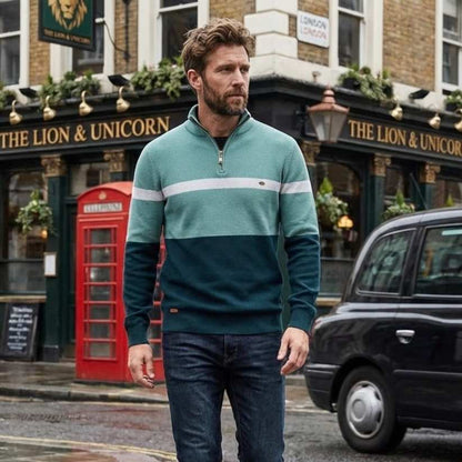 Nordic Heritage Zip Sweater