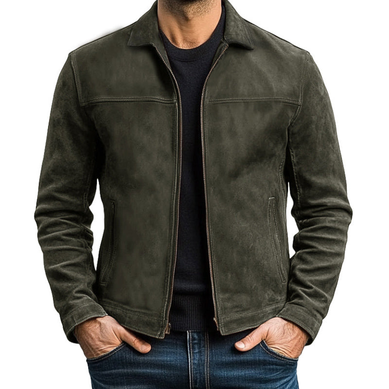 Enzo Classic Leather Jacket