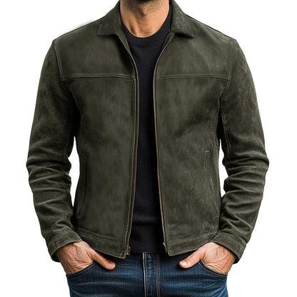 Enzo Classic Leather Jacket