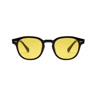 Black with Yellow Lenses