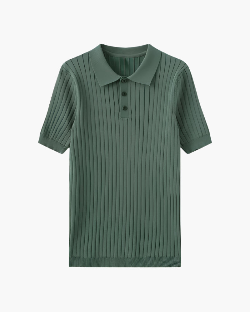 Korrazo Knitted Polo Shirt