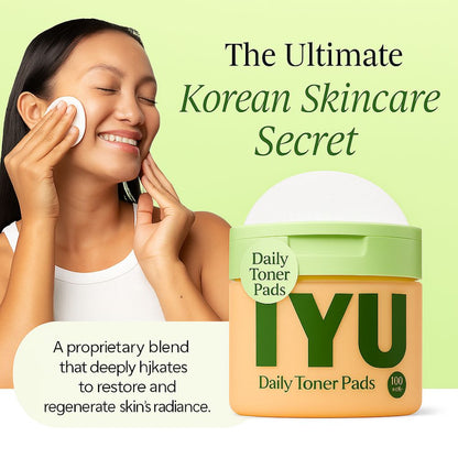 Glow-Boosting Korean Toner Pads