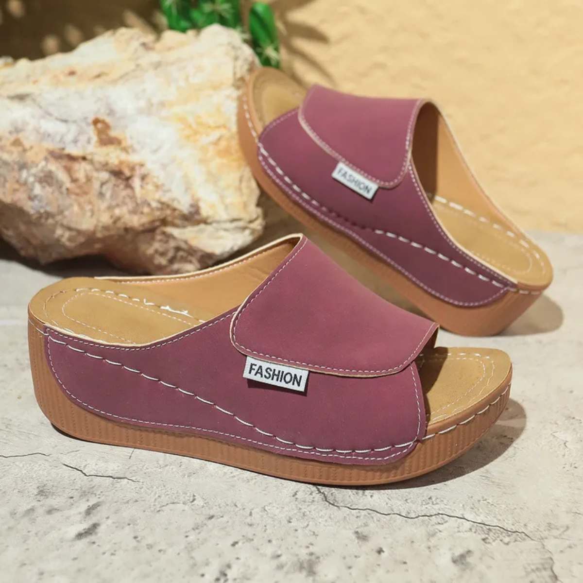 WaveWalk™ Roman Beach Slippers