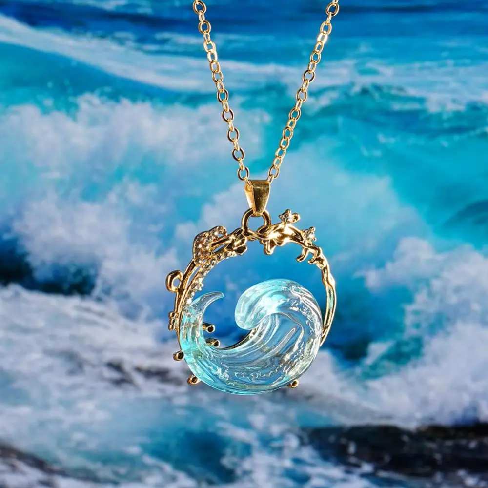 Golden Tide – Ocean Spirit Necklace