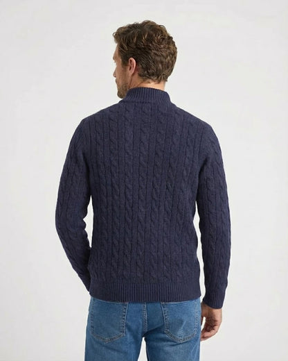 Montreux Cable Half-Zip Sweater