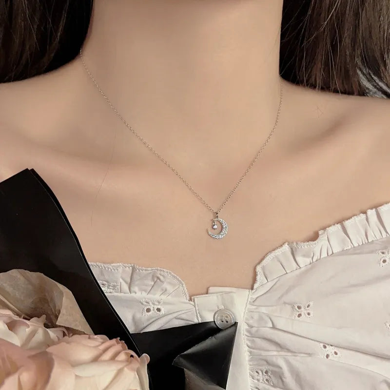MoonKiss Star Necklace