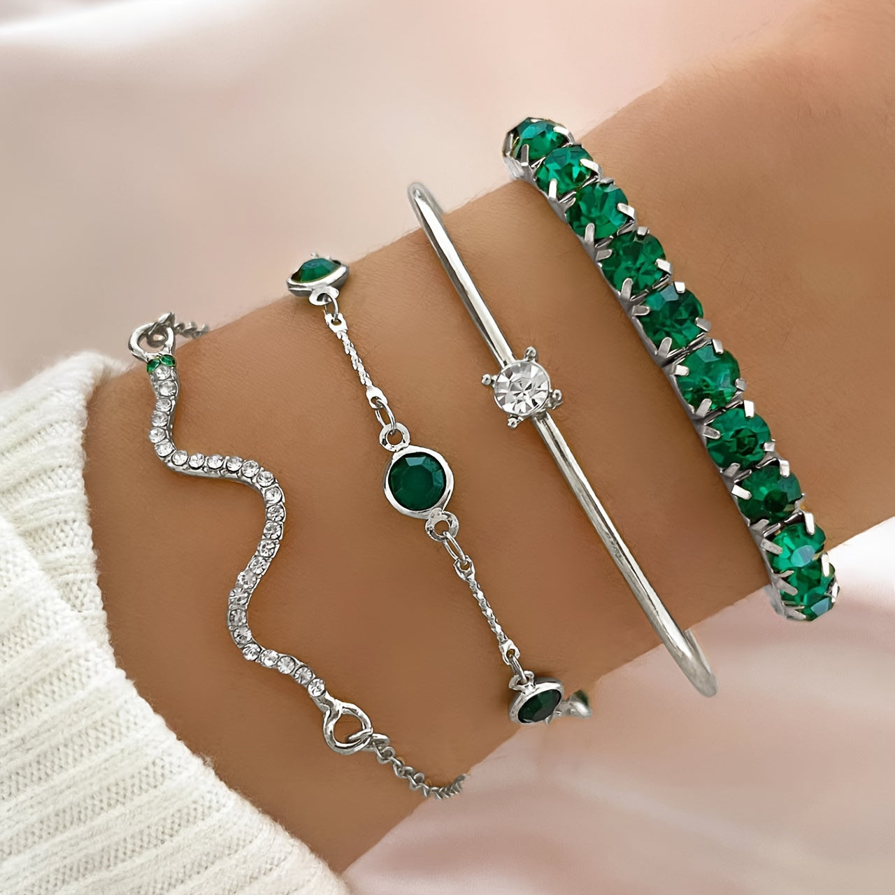 Snake Luxe 4-in-1 Bracelet Set