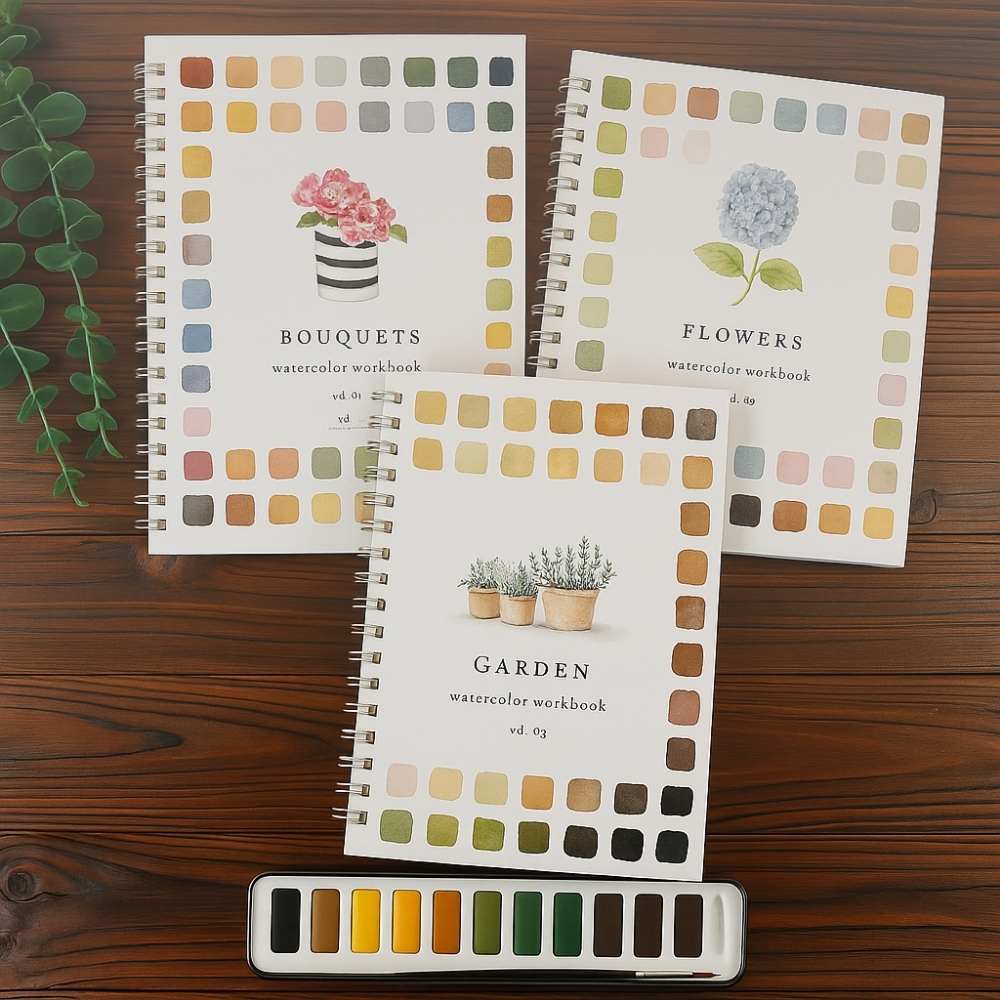 Easy Watercolor Fun Workbook