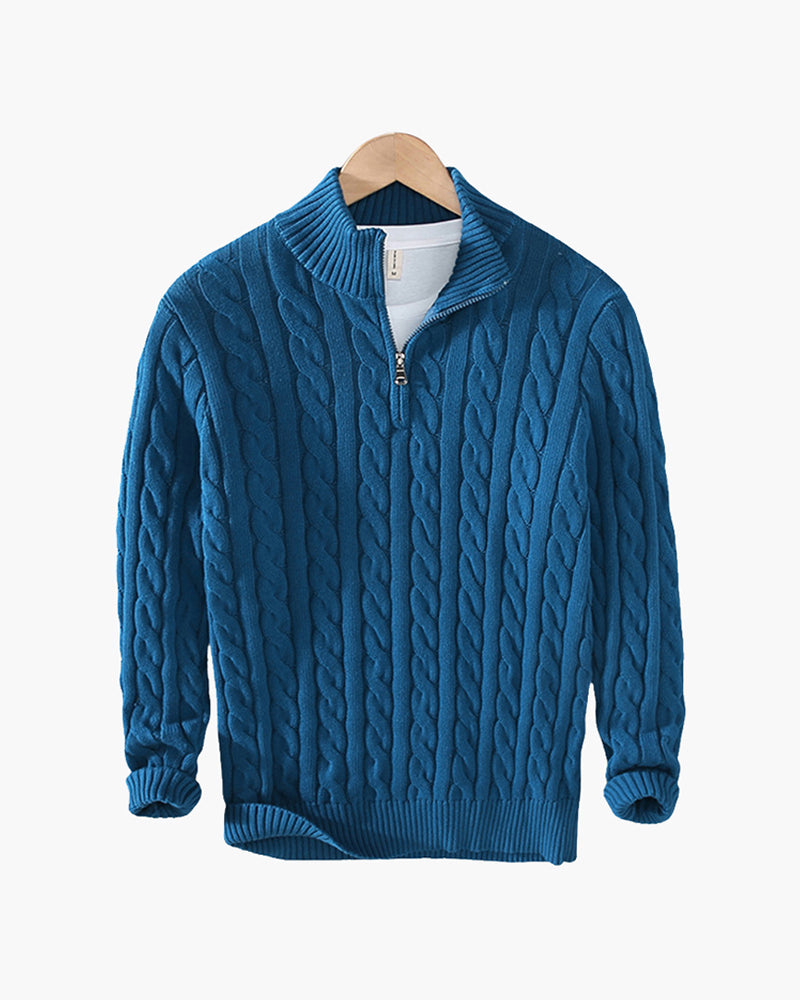 Montreux Cable Half-Zip Sweater