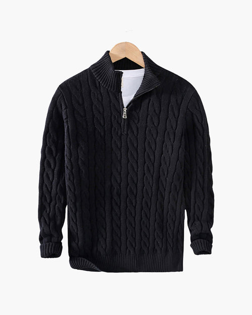 Montreux Cable Half-Zip Sweater